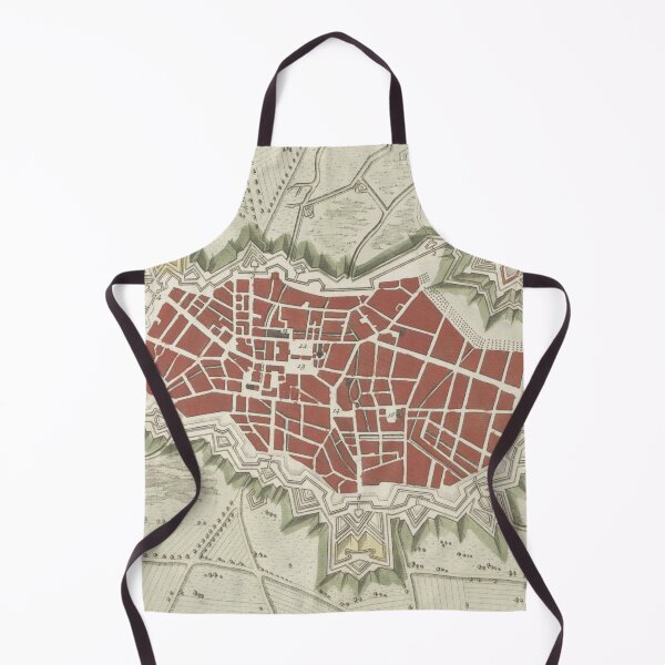 Item preview, Vintage Lille France Map (1794) designed and sold by BravuraMedia.
