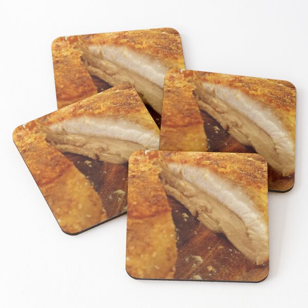 Item preview, Roasted crackling pork close up designed and sold by lawrenstan.