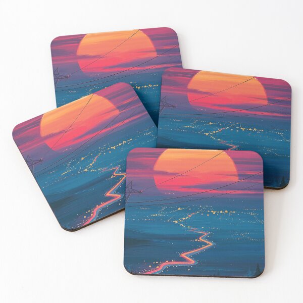 Item preview, Sunset Background Colorful designed and sold by felixsf58.