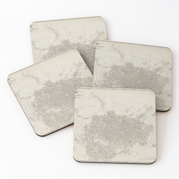 Item preview, Vintage Map of Lille France (1839) designed and sold by BravuraMedia.