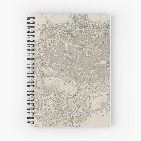 Item preview, Vintage Map of Lille France (1839) designed and sold by BravuraMedia.