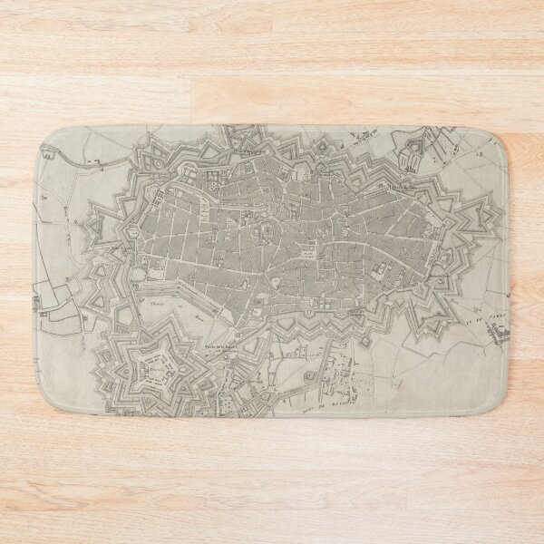 Item preview, Vintage Map of Lille France (1839) designed and sold by BravuraMedia.