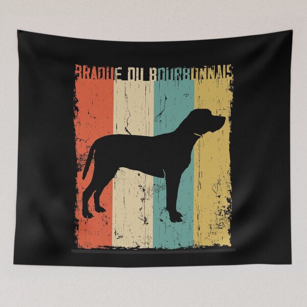 Item preview, braque du bourbonnais Vintage Retro Classis Dog Lover Gift designed and sold by rafaeltto.