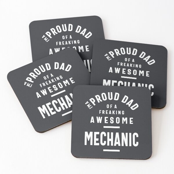 Item preview, I'm a Proud Dad Of A Freaking Awesome Mechanic designed and sold by cidolopez.