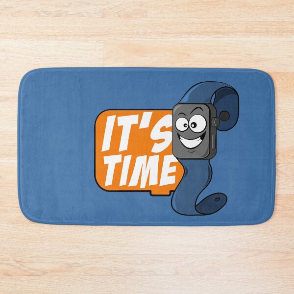 Item preview, It’s time. Fun illustration of an Apple watch designed and sold by Gillillu.