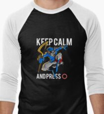 Sly Cooper - keep calm Men's Baseball ¾ T-Shirt