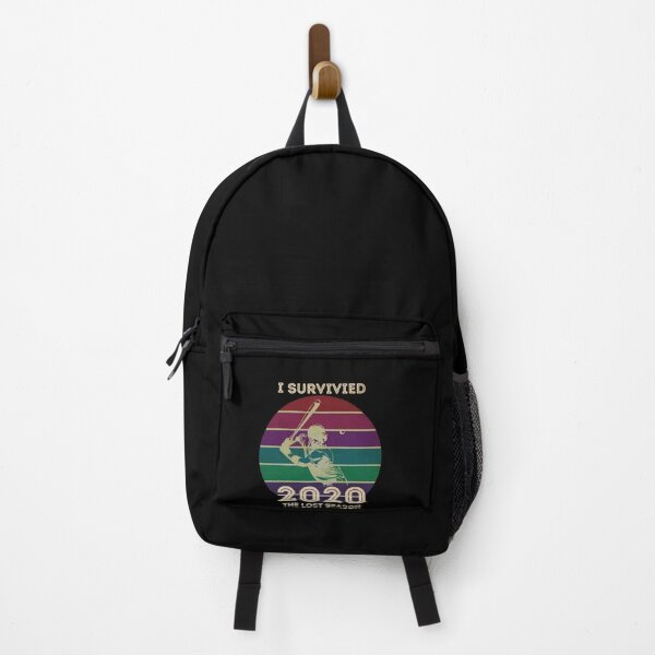 Item preview, I Survived 2020 the Lost Season Baseball Silhouette on a Retro Sunset designed and sold by Michelle Brewster.