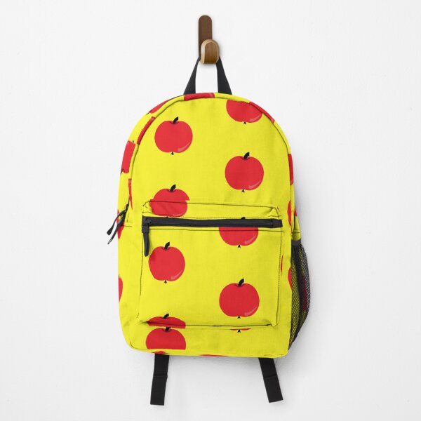 Item preview, red apple yellow background designed and sold by miaterinka.