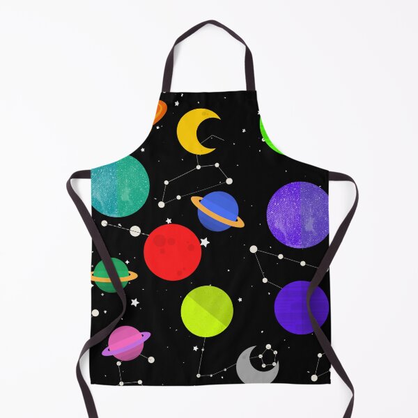 Item preview, Space planets and asteroid stars pattern designed and sold by conceptDVS.