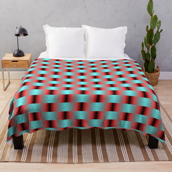 interconnecting bars Throw Blanket