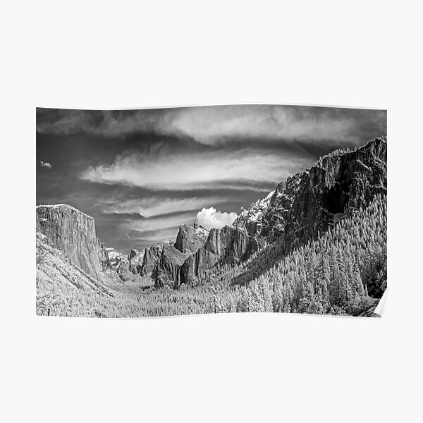 Yosemite Sky Rake Poster