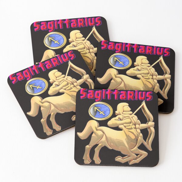 Item preview, SAGITTARIUS SIGN • Things for personal use and gifts / Theme: Astrology, Horoscope, 12 Signs, Birthday, Zodiac • designed and sold by •GOLDENGENES •.