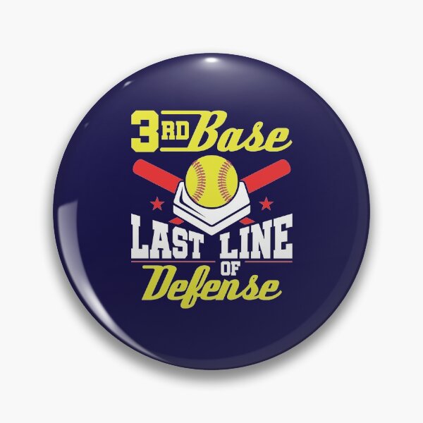 Item preview, Softball 3rd Base The Last Line Of Defense designed and sold by jaygo.