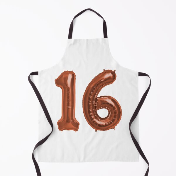 Item preview, Bright Copper 16th Birthday Metallic Helium Balloons Numbers designed and sold by Birthdates.