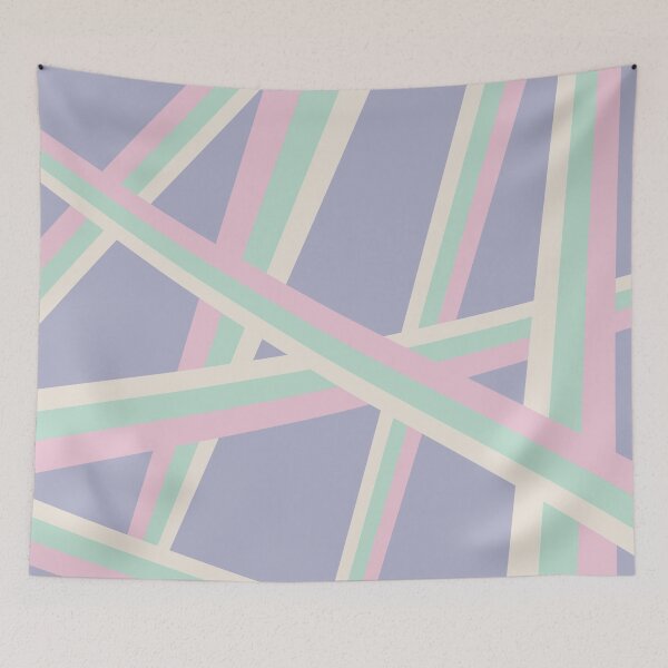 Item preview, Unicorn Beams | Geometric Stripes Pattern oo designed and sold by Bloomandflo.