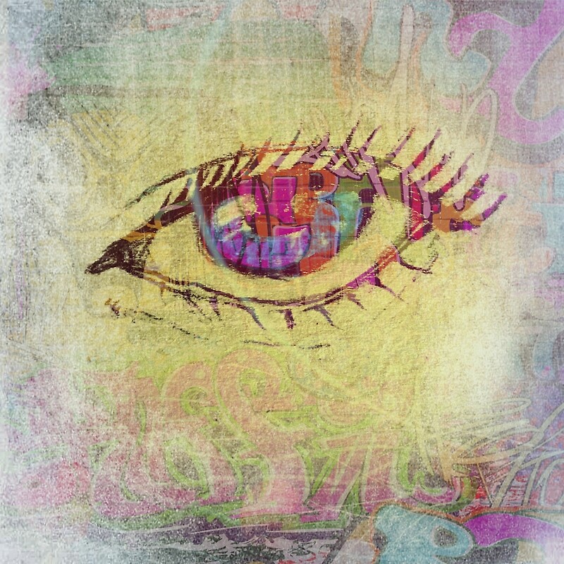 15733991 Graffiti Doodle Eye P Poster