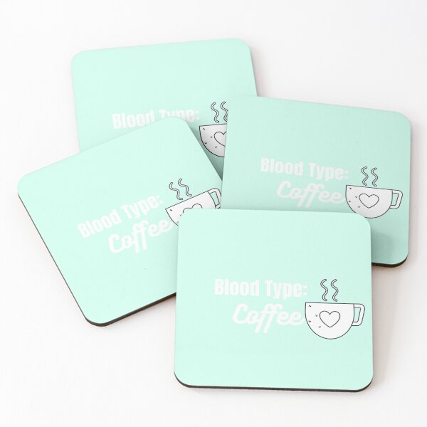 Item preview, Blood Type: Coffee designed and sold by repeat art.