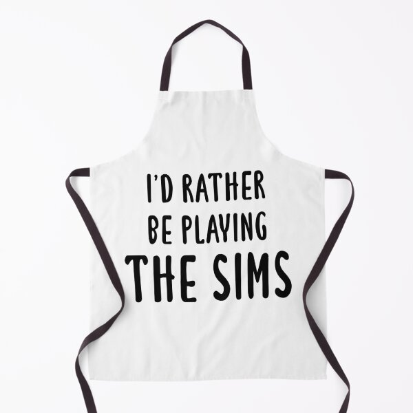 Item preview, I'd Rather Be Playing The Sims designed and sold by quoteedesigns.