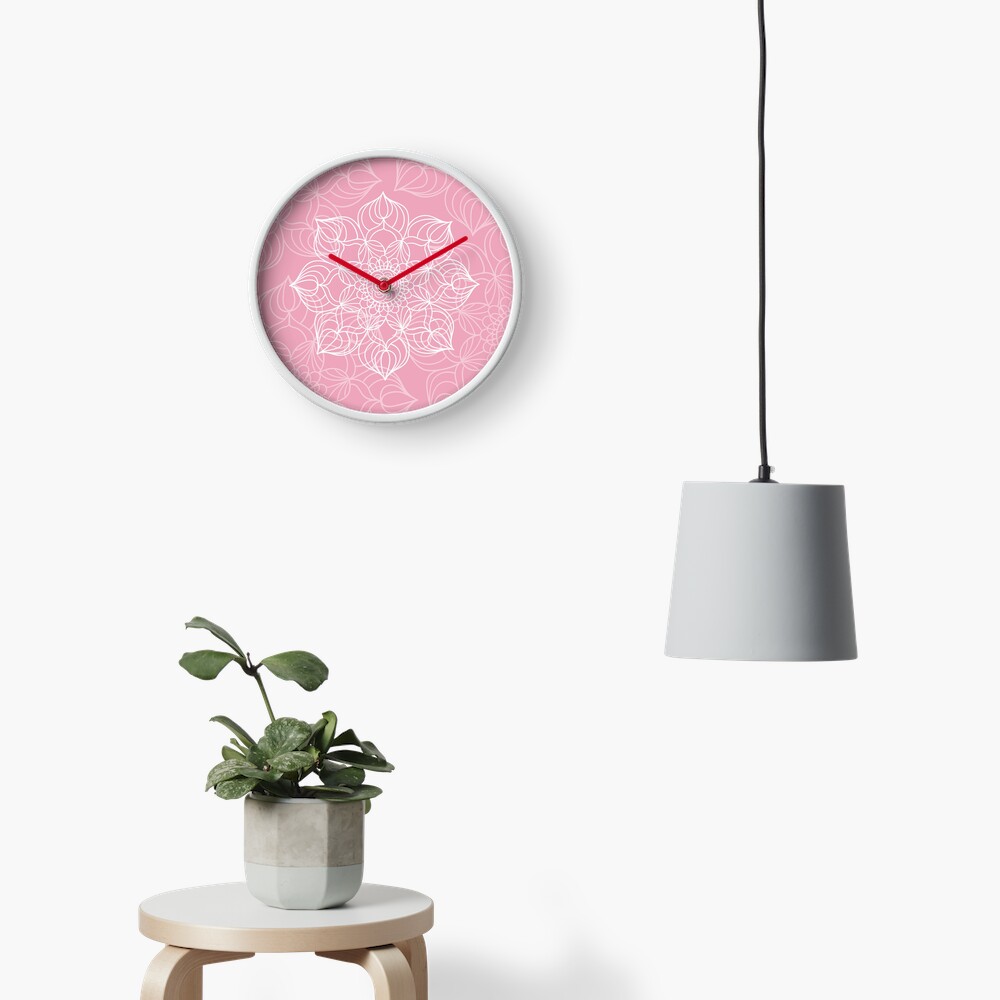 Vista previa del artículo con la obra «Reloj», diseñado y vendido por weloveboho.
