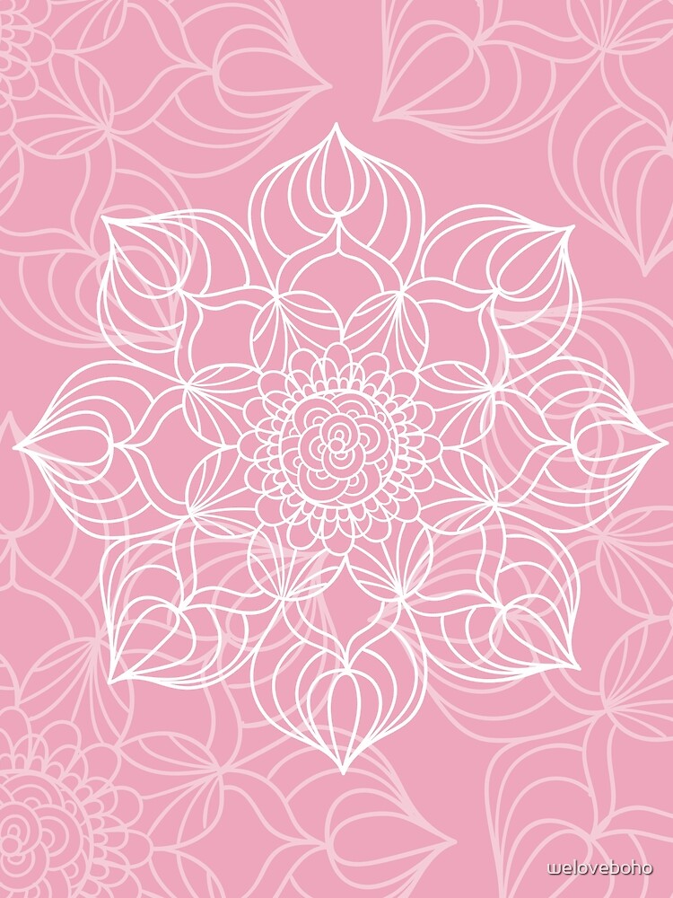 Pink mandala de weloveboho