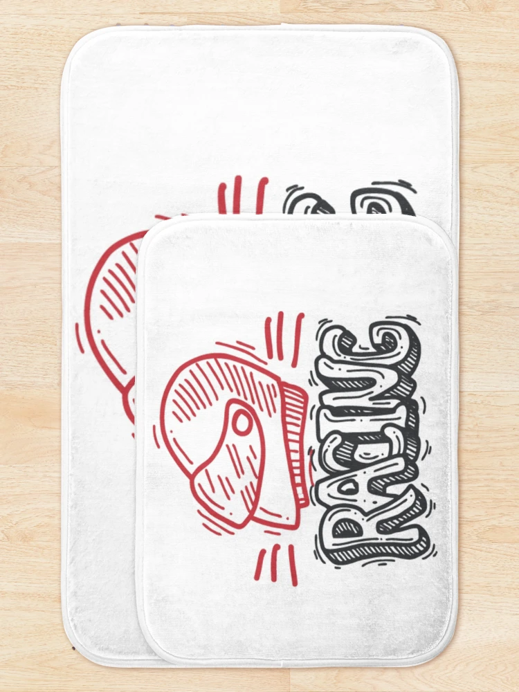 Thumbnail 5 of 6, Bath Mat, Mclaren Racing Point designed and sold by Hakimy Design.