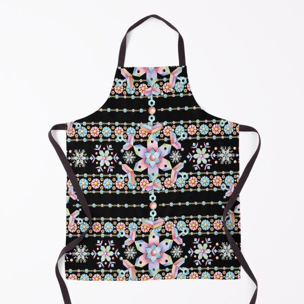 Item preview, Festive Folkloric Snowflakes designed and sold by PatriciaSheaDesigns.