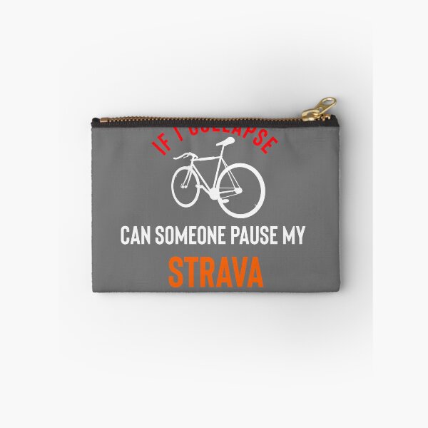 Item preview, If I Collapse Pause My Strava designed and sold by Raw Creative Prints.