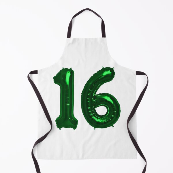 Item preview, Bright Green 16th Birthday Metallic Helium Balloons Numbers designed and sold by Birthdates.