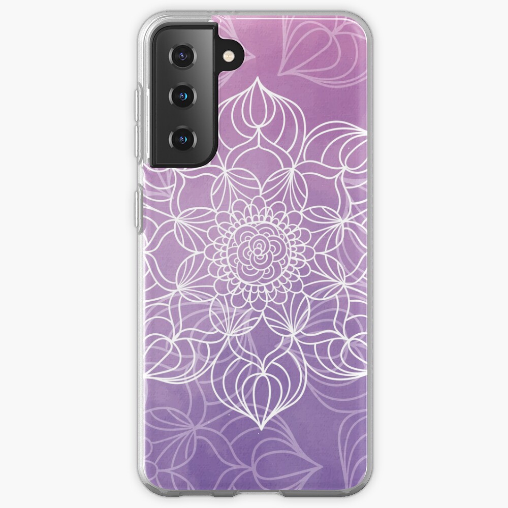 Vista previa del artículo con la obra «Funda blanda para Samsung Galaxy», diseñado y vendido por weloveboho.