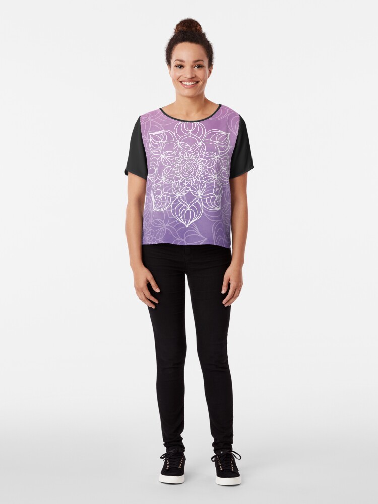 Vista alternativa de Blusa Purple mandala