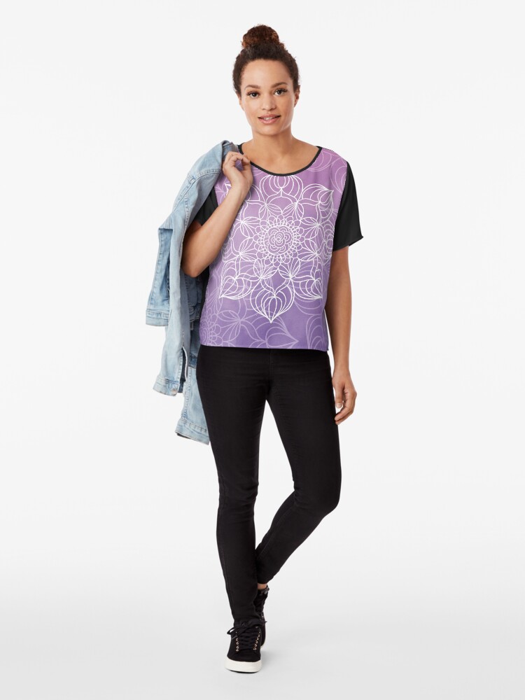 Vista alternativa de Blusa Purple mandala