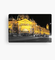 Black & White versus Colour Canvas Print