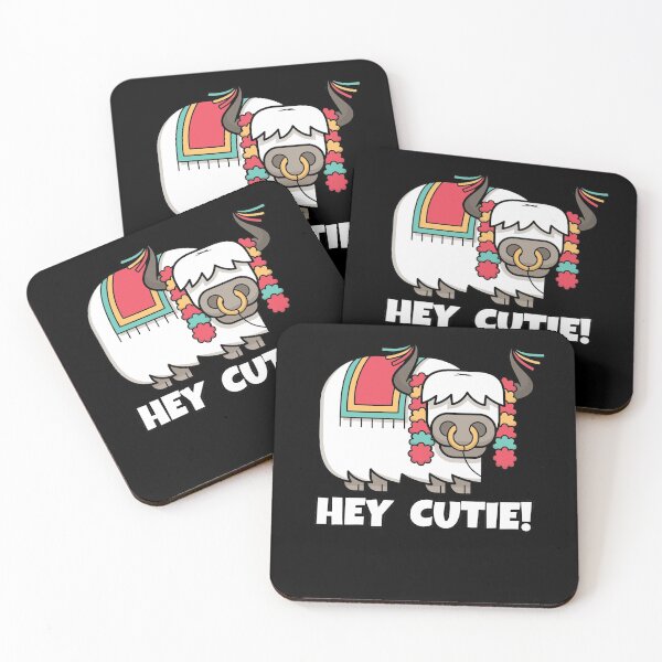 Item preview, Hey Cuie! Funny Yak Design designed and sold by ArticaDesign.