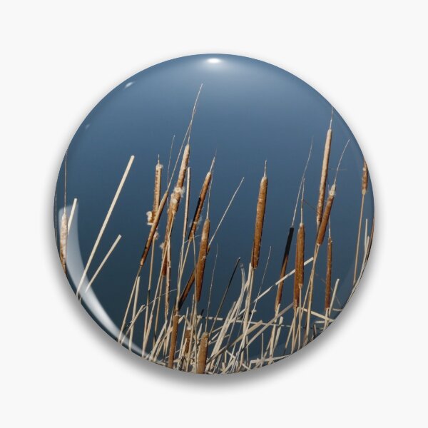 Item preview, Madine lake natural reeds landscape	 designed and sold by EstelleRossetti.