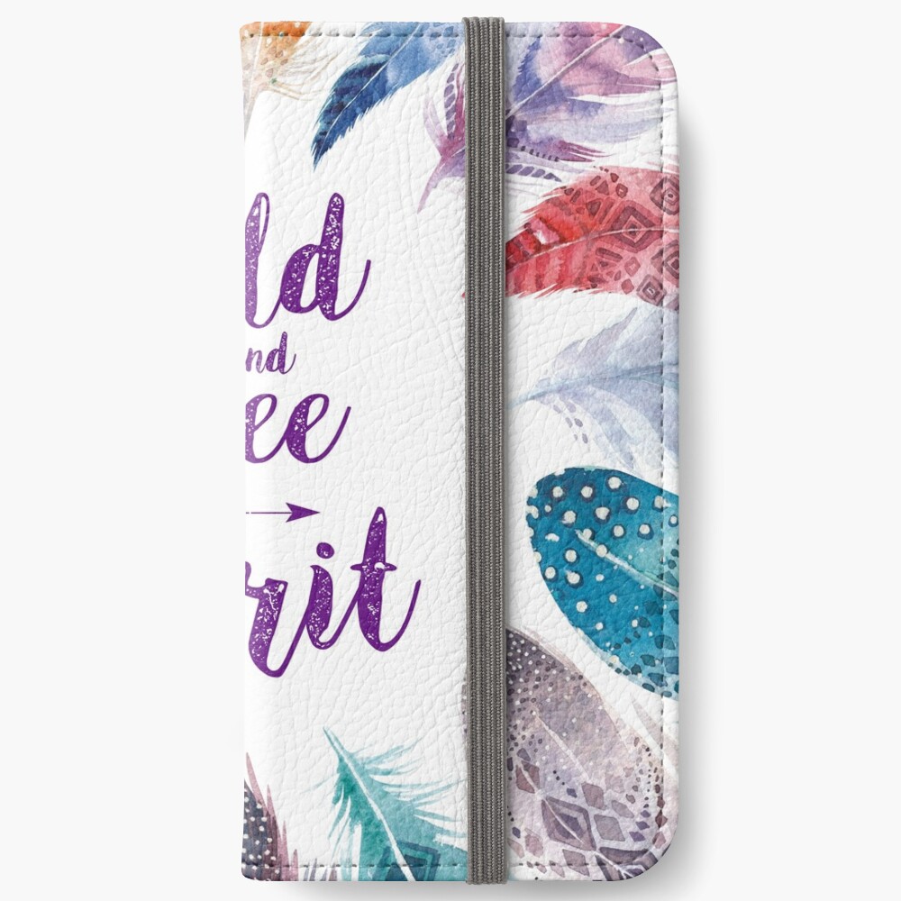 Vista previa del artículo con la obra «Fundas tarjetero para iPhone», diseñado y vendido por weloveboho.