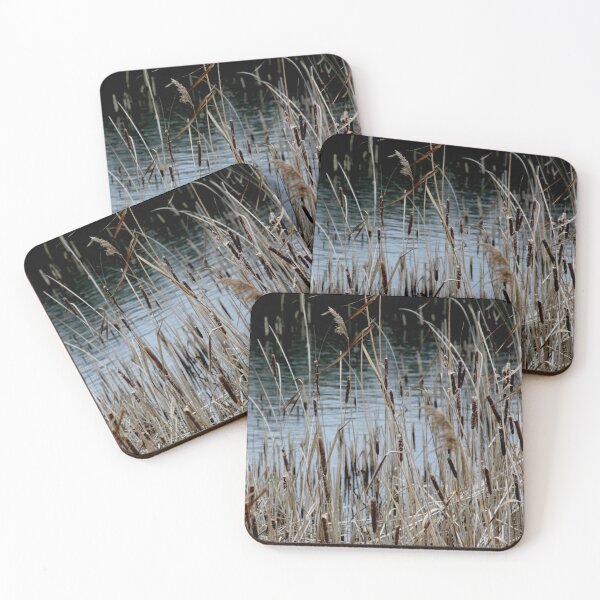 Item preview, Madine lake natural reeds landscape	 designed and sold by EstelleRossetti.