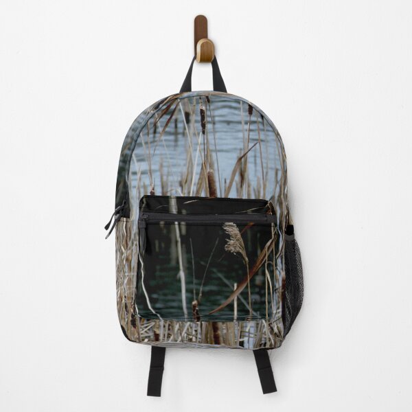 Item preview, Madine lake natural reeds landscape	 designed and sold by EstelleRossetti.
