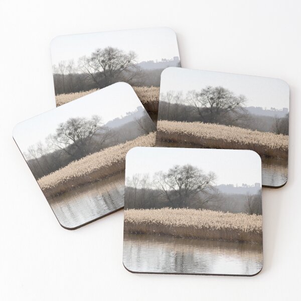 Item preview, Madine lake natural reeds landscape	 designed and sold by EstelleRossetti.
