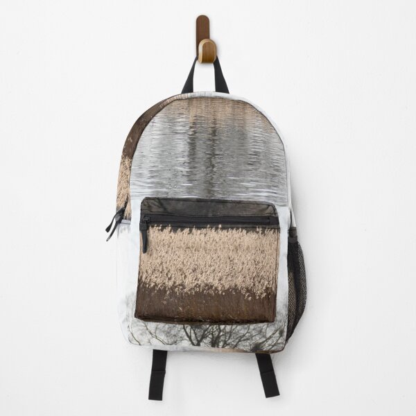 Item preview, Madine lake natural reeds landscape	 designed and sold by EstelleRossetti.