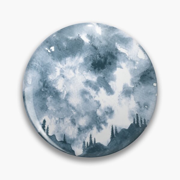 Item preview, Moon and Forest designed and sold by María Casas Watercolour Designs.