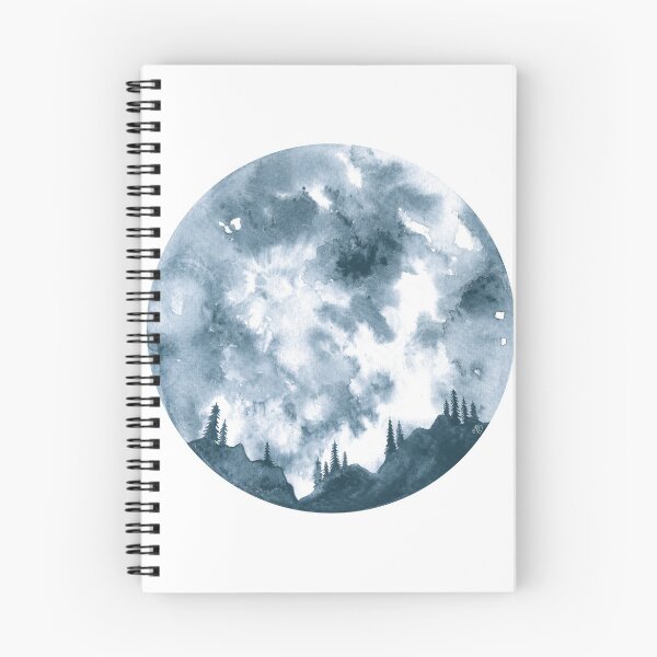 Item preview, Moon and Forest designed and sold by María Casas Watercolour Designs.