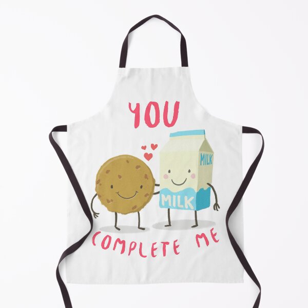 Item preview, Kawaii Cute Cookie and Milk Couple You complete me Gift for partner designed and sold by TamGustam.