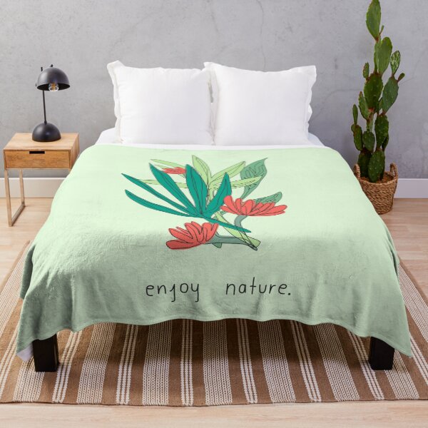 Item preview, Enjoy Nature aesthetic plants designed and sold by Dev M.