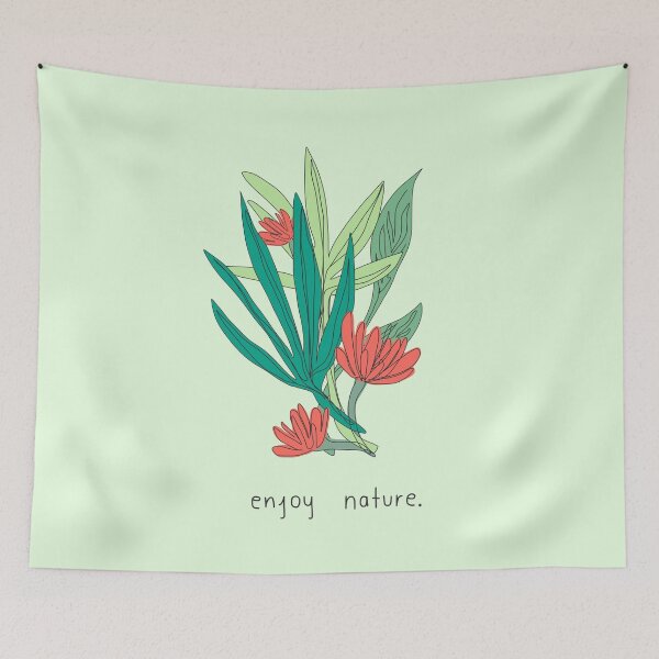 Item preview, Enjoy Nature aesthetic plants designed and sold by Dev M.