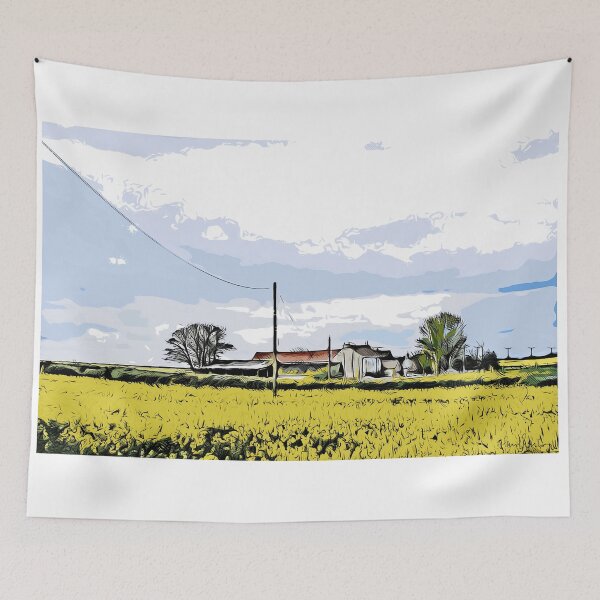 Item preview, Yellow Fields, Grange Farm, Harthill with Woodall. designed and sold by Paul Rowland.