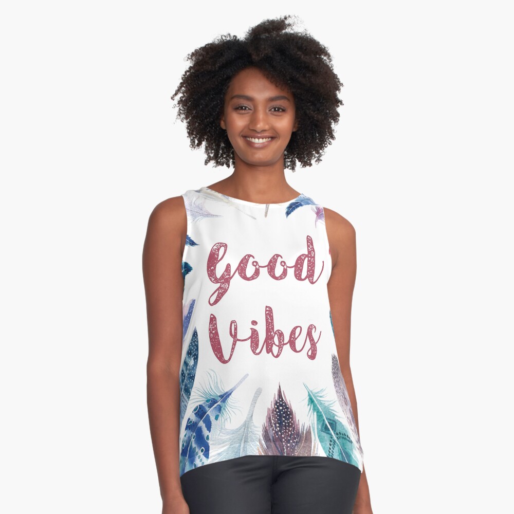 Item preview, Sleeveless Top designed and sold by weloveboho.