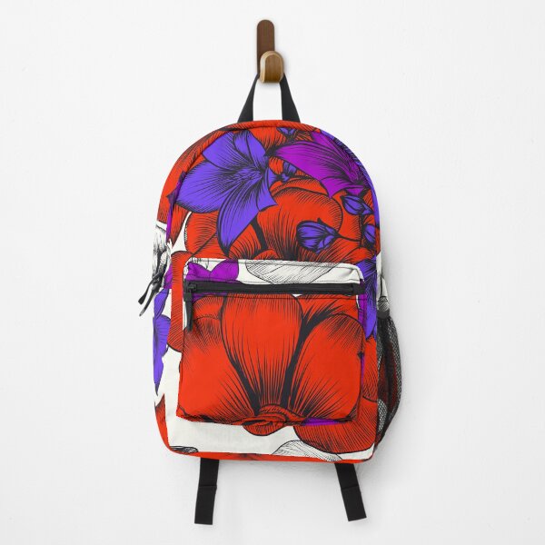Item preview, purple red flowers designed and sold by haroulita.