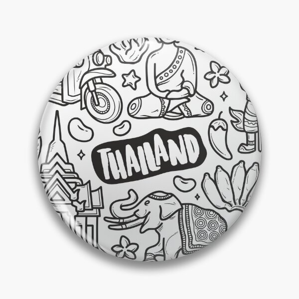 Item preview, Thailand Doodle designed and sold by CottonandCasual.