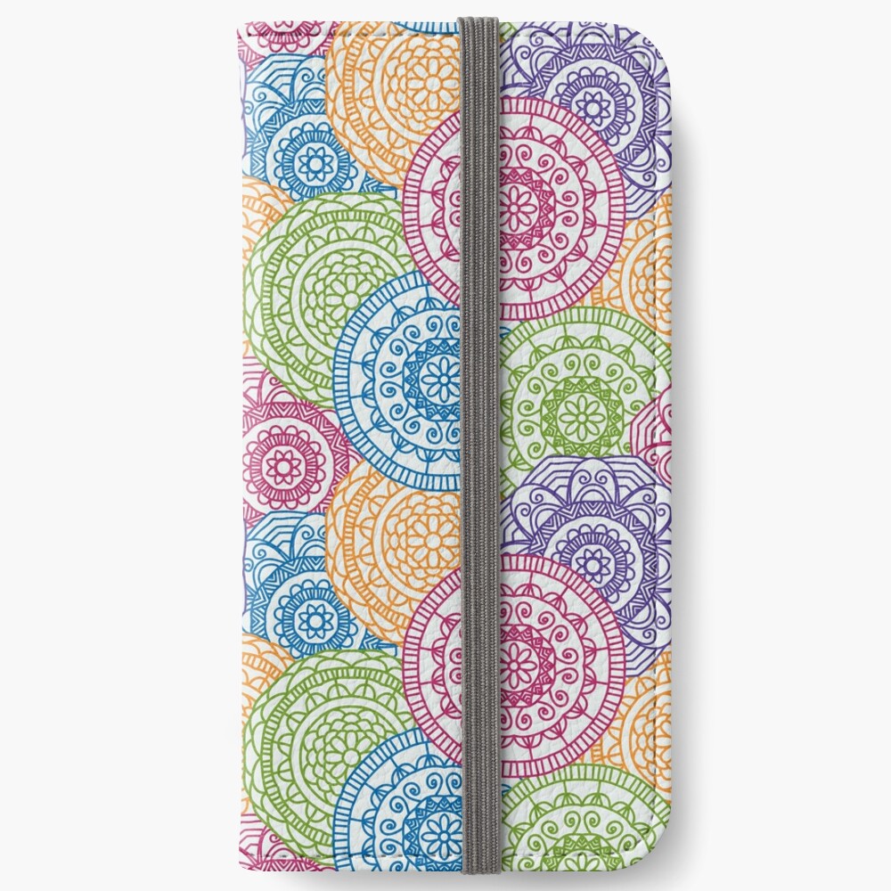 Vista previa del artículo con la obra «Fundas tarjetero para iPhone», diseñado y vendido por weloveboho.