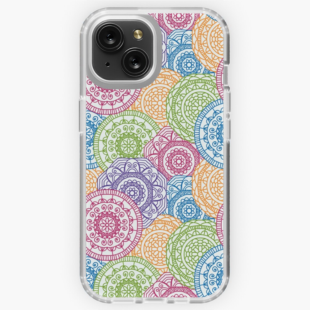 Vista previa del artículo con la obra «Funda blanda para iPhone», diseñado y vendido por weloveboho.